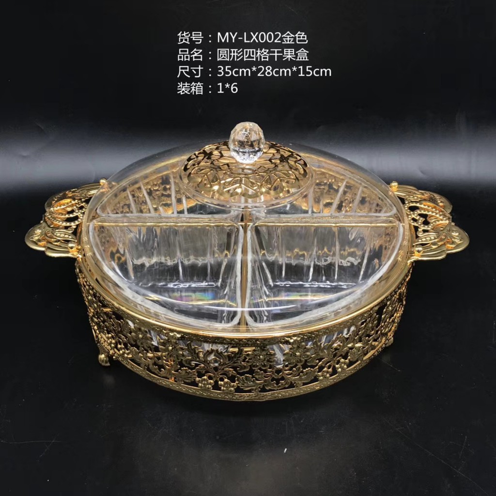 Khay đựng bánh mứt kẹo tết LX 002